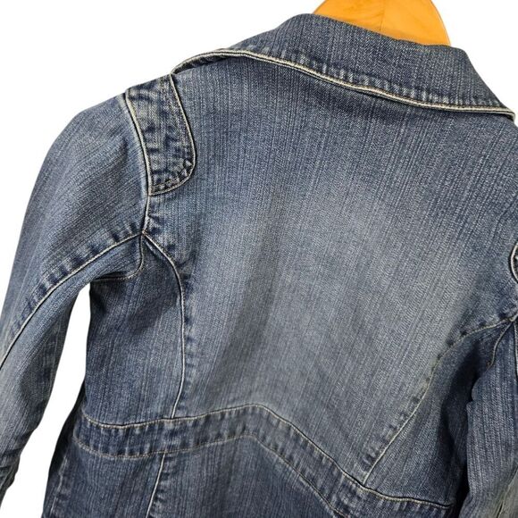 Cato Blue Jean Jacket Classic Denim Style - Picture 4 of 5